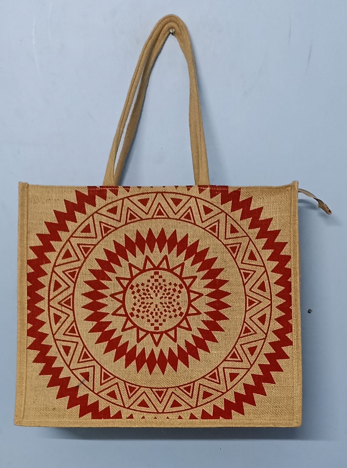 Handcrafted jute bag from ASK Enterprises workshop